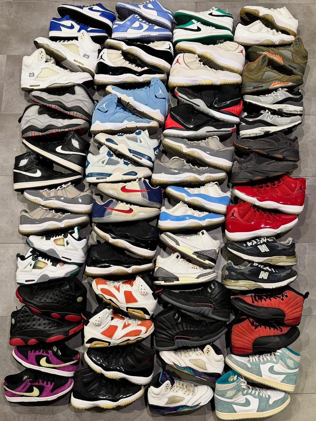 Authentic Jordan Sneakers Pallet: 100 Pairs Wholesale Profit - Image 2