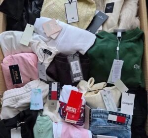Wholesale Designer Branded Clothing Boxes | 300 Pcs Mixed Brand Apparel ($700)