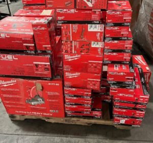 150 Unit Milwaukee Tools Pallet — Unit Milwaukee Tools Palle