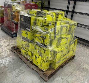 150-Unit Ryobi Tools Liquidation Pallet — Bulk Wholesale Profit