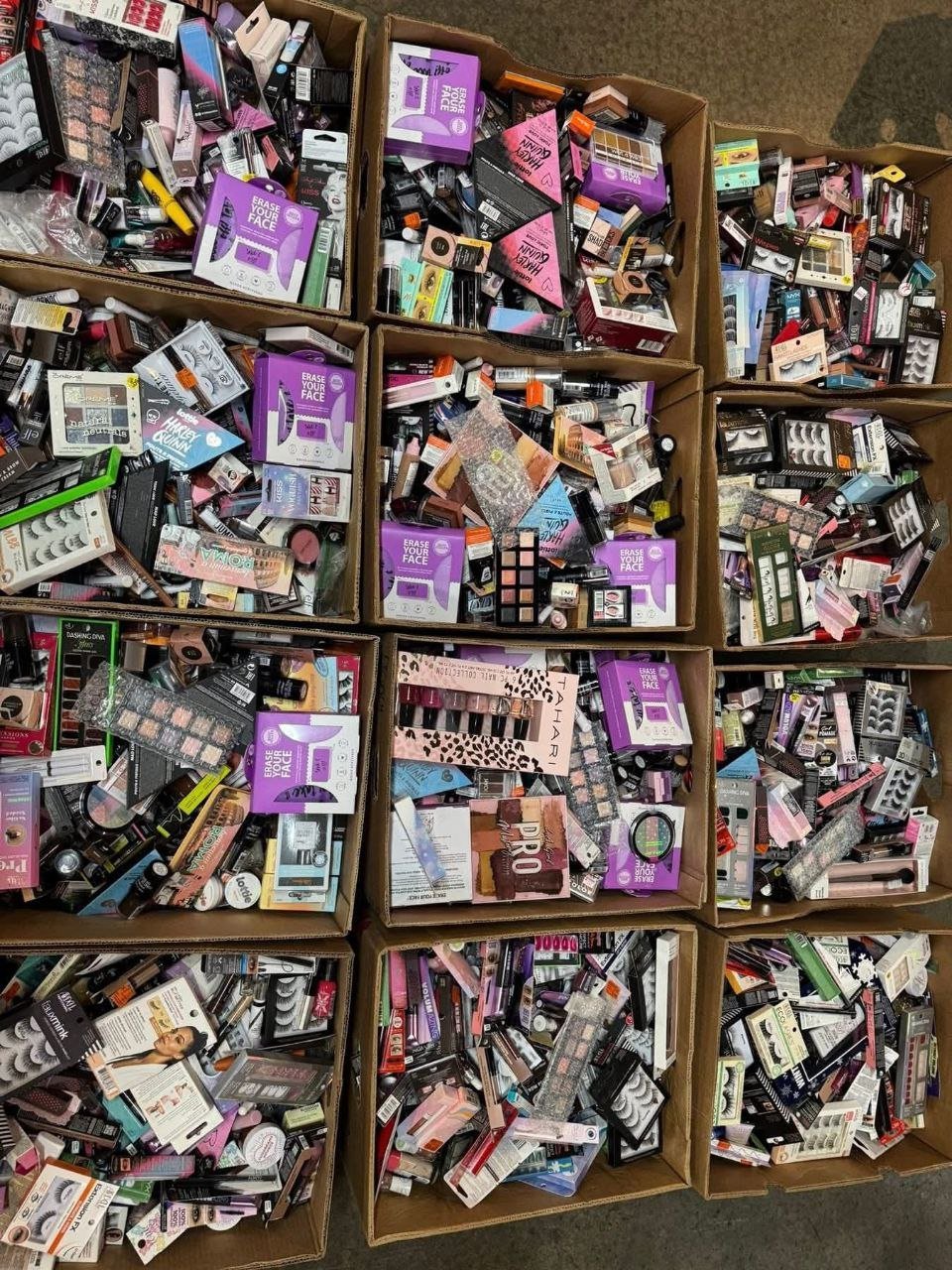200-500+ Assorted Makeup Liquidation Pallet - Wholesale Beauty