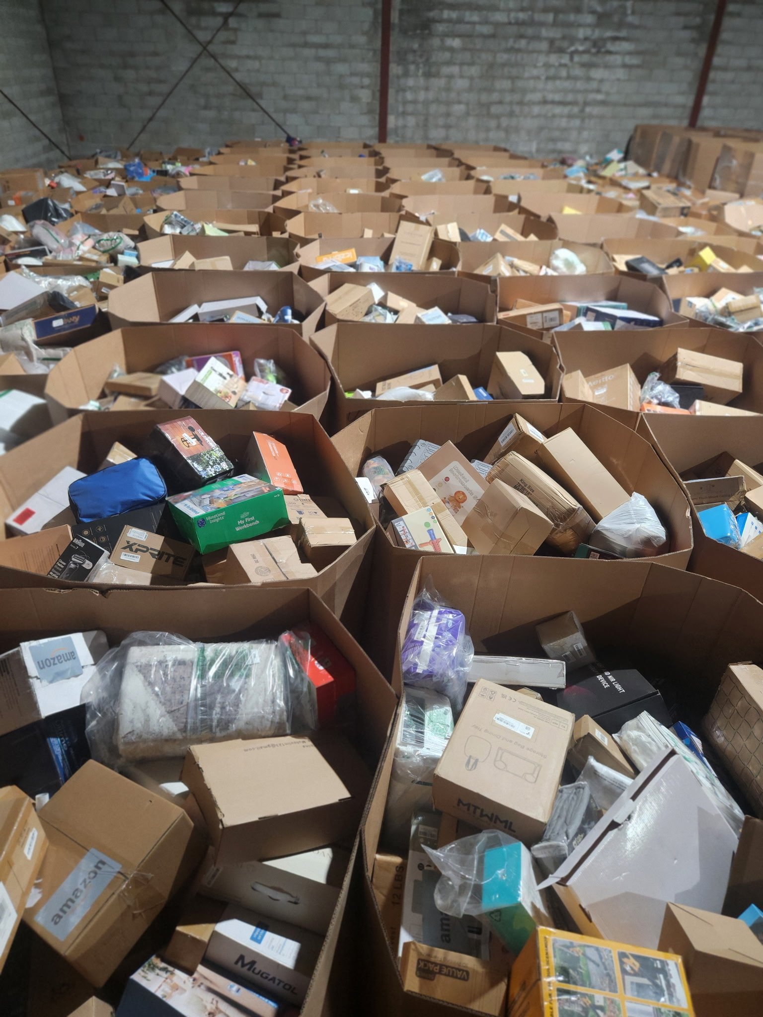 Amazon 5ft LPN Smalls Truckload: Buy 24 Pallets Wholesale