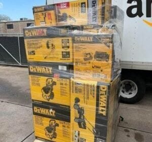 Buy 1 DeWalt Tools Liquidation Pallet Wholesale — $1,850