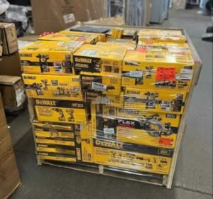 Buy a 100-Unit DeWalt Tools Pallet — Wholesale Profit Load