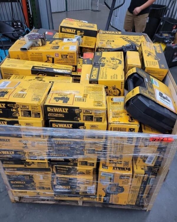 Buy a 200-Unit DeWalt Tools Pallet - Wholesale Profit Lot