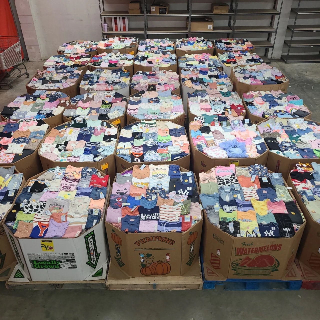Buy Target Baby Toddler Clothes Pallet: 1,600-Piece Wholesale Lot