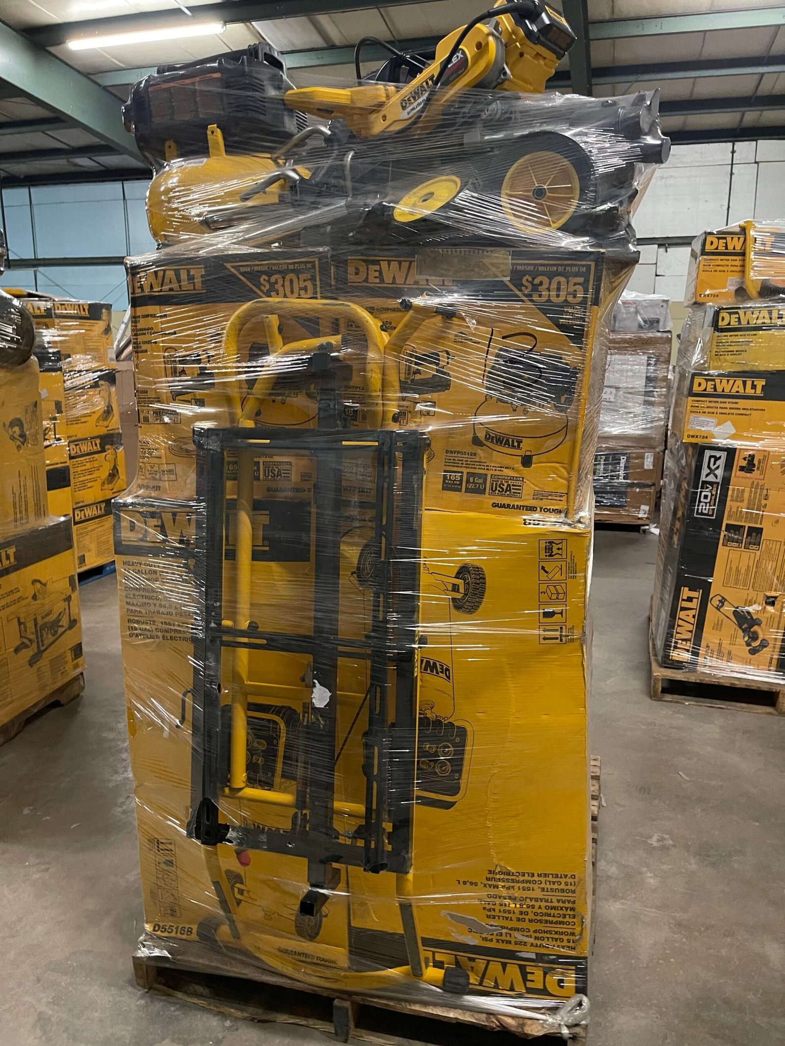 DeWalt Tool Truckload: 24-Pallet Wholesale Bulk Power Tool Load