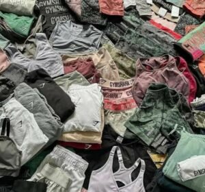 Gymshark Wholesale Pallet - 100 Units of Authentic Activewear