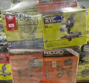 Home Depot Power Tool Pallet 4 — 250+ Tools Wholesale