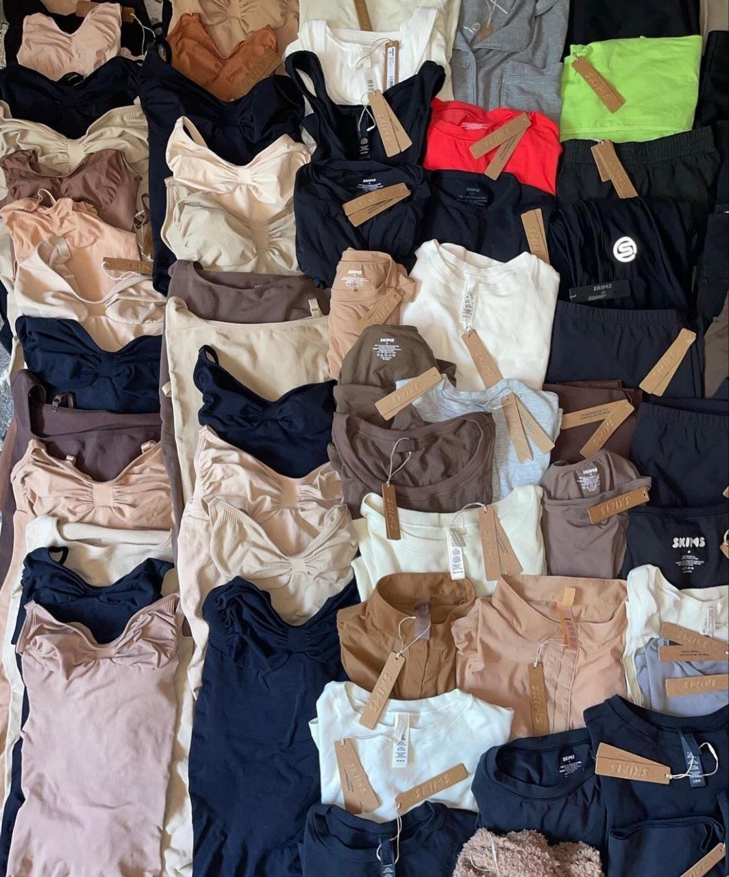 Skims Wholesale Liquidation Pallet - 200 Authentic Pieces $500