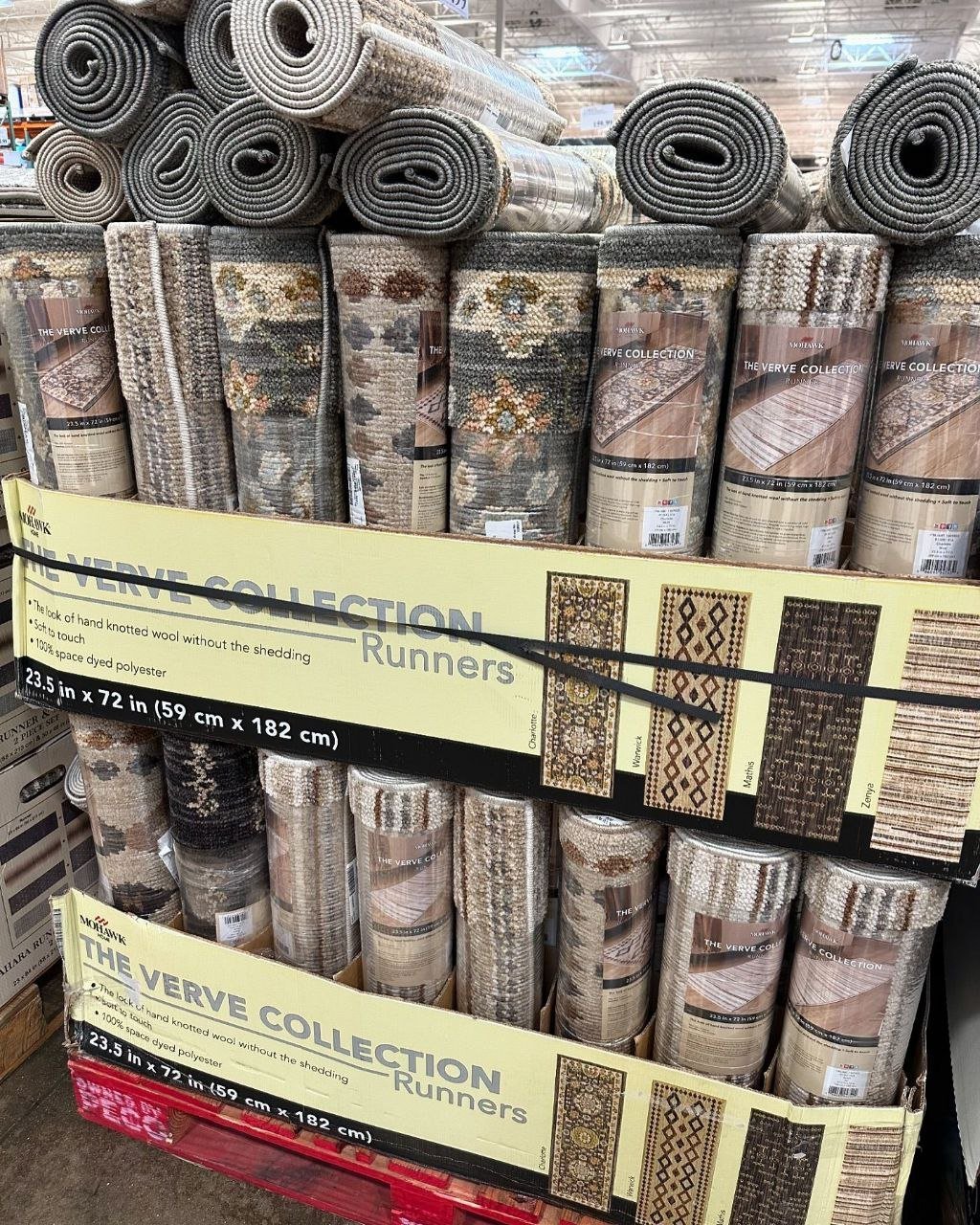 Wholesale Rugs Carpet Pallet: 1 Bulk Lot of Area Rugs & Mats